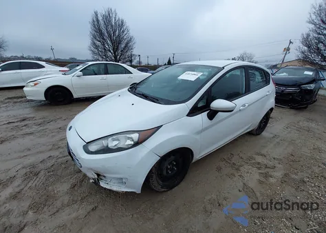2015 Ford Fiesta S из США, поврежденный, VIN 3FADP4TJ5FM221985